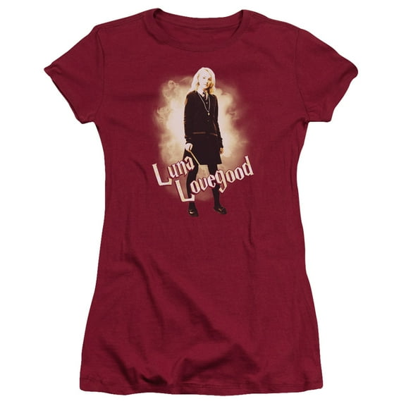 Harry Potter Luna Full Body S/S Junior Women's T-Shirt Sheer Cardinal