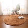 thumbnail image 4 of Anti-skid Round Shaggy Area Rug Soft Carpets Floor Mat Round Floor Mat Doormat for Living Room Bedroom Table, 4 of 7