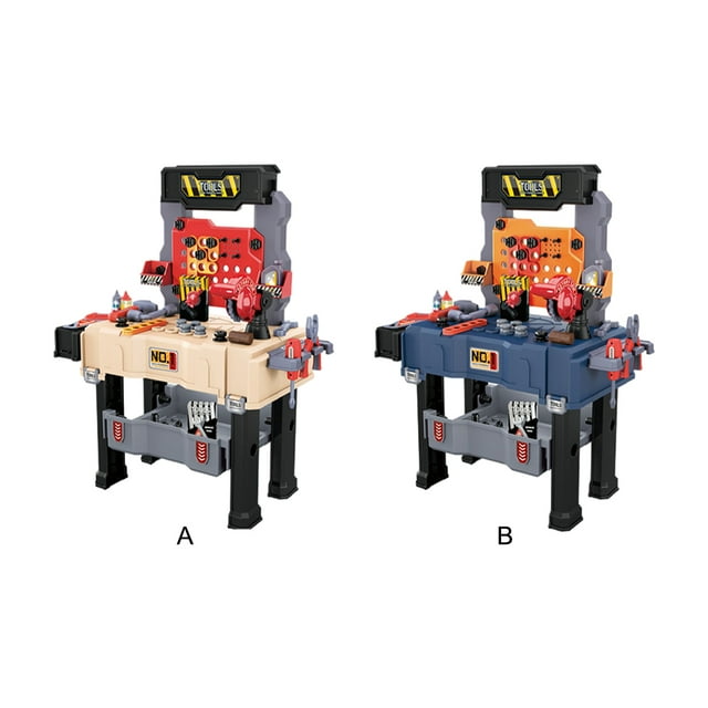 Becaristey Cadeau pour Enfants 鈥?Outil de Réparation de Simulation Multifonction pour Enfants Jouet Portable 8035B Bleu 1,75 kg