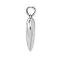 thumbnail image 2 of 14K White Gold Heart Pendant Necklace for Women, Minimalist High Polish Jewelry with Smooth Finish, Symbol of Love, Modern Fine Accessory for Everyday or Romantic Wear, 2 of 5