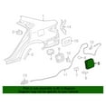thumbnail image 2 of Genuine OE Toyota Fuel Door 77350-06130, 2 of 2