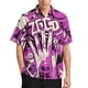 thumbnail image 2 of Camisa hawaiana divertida para playa para hombre, camisas con botones y estampado 3D de grafiti abstracto, camisas de vacaciones de verano de manga corta, 2 of 4