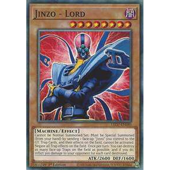 YuGiOh Legendary Duelists Rage of Ra Common Jinzo - Lord LED7-EN040