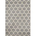 thumbnail image 1 of Rugs America 25787 Brooklyn Gray & Ivory Rectangle Geometric Rug, 2 ft. 3 in. x 7 ft. 1 in., 1 of 1