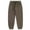 Brown, variant on Unisex Fleece Sweatpants with Elastic Waistband and Adjustable Drawstring Relaxed Fit Joggers for Everyday Wear
