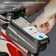thumbnail image 5 of bolsa de bicicleta WEST BIKING Bolsa de bicicleta de 1L, marco de bicicleta reflectante, bolsa de tubo frontal, bolsa de teléfono móvil con pantalla táctil, bolsa de ciclismo, accesorios de bicicleta, 5 of 7