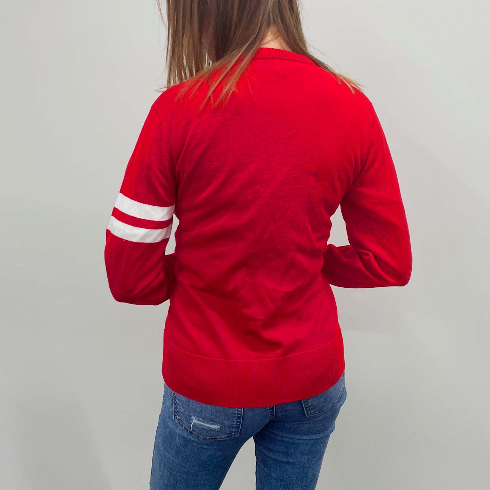 Letterman sweater deals women's
