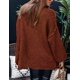 thumbnail image 2 of Suéter PRETTYGARDEN Otoño 2025 Cuello Alto Tejido Grueso M, 2 of 8