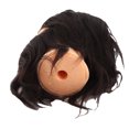 thumbnail image 3 of YAHHU Salon Male Mannequin Head with 100% Real Human Hair and Beard for Hairdressing Training, Professional Cutting, Braiding, and Styling Practice (9.8 inches / 25 cm Hair Length), 3 of 9