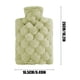 thumbnail image 3 of Bolsa de agua caliente con cubierta 1L - PVC rosa, verde o gris - Para alivio del dolor, calambres y calor - Terapia de manos, pies, cuello y hombros, 3 of 6
