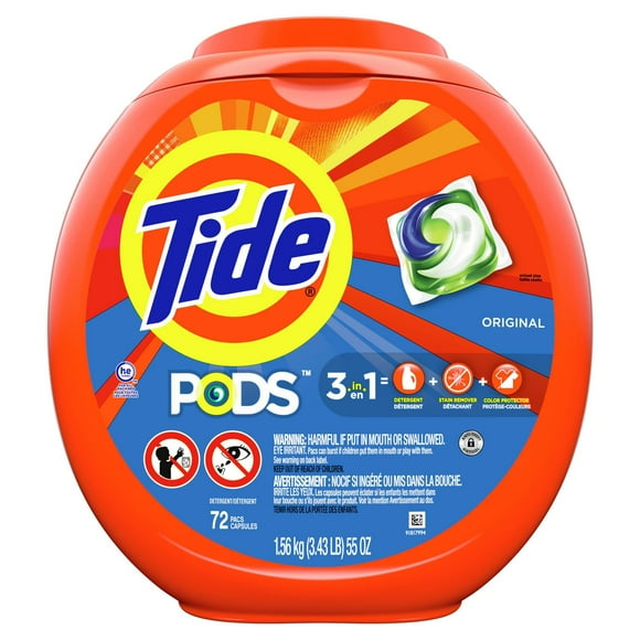 Tide PODS Liquid Laundry Detergent Pacs, Original