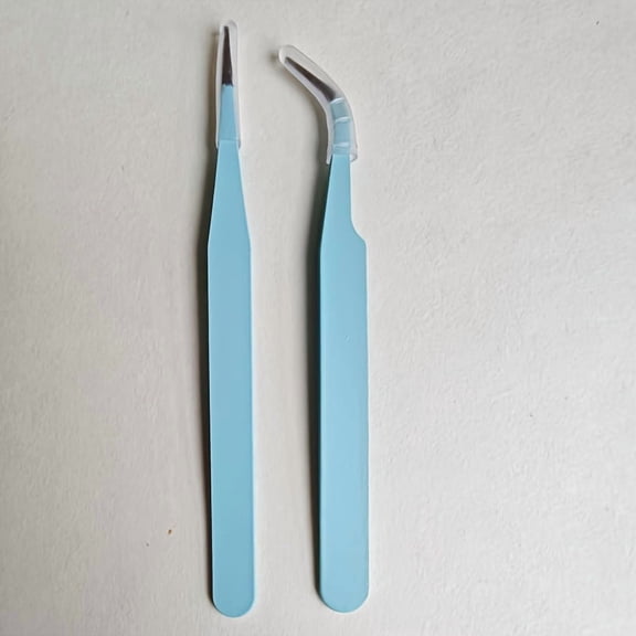 Macaron Color Tweezers for Women Facial Hair, Precision Eyebrow Tweezers & Lash Tweezers for Grooming and Crafting