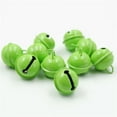 thumbnail image 3 of U8MO 22mm Candy Color Jingle Bell Dangle Charms Pendant DIY Pet Bell 17 Colors-matcha green-4pcs, 3 of 5