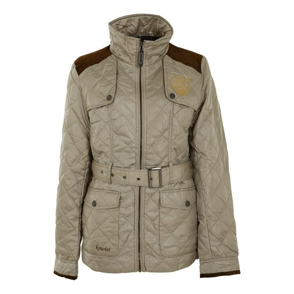 Chamarra K-swiss Poksw Color Khaki Mujer