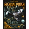 thumbnail image 2 of Men's Star Wars: The Mandalorian Razor Crest Capture and Containment Long Sleeve Shirt Black X Large, 2 of 4