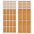 thumbnail image 1 of 24 Sheets Blank Cork Labels Water Resistant Bottle Labels Household Box Stickers Goods Category, 1 of 8