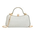thumbnail image 3 of Bolso de hombro jinwen Mujer Moda Durable Plata, 3 of 8