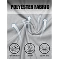 thumbnail image 4 of Men's UV Protection UPF 50+ Long Sleeve T-Shirt Work Fishing Swimming Shirt Rash Guard Top, 4 of 5