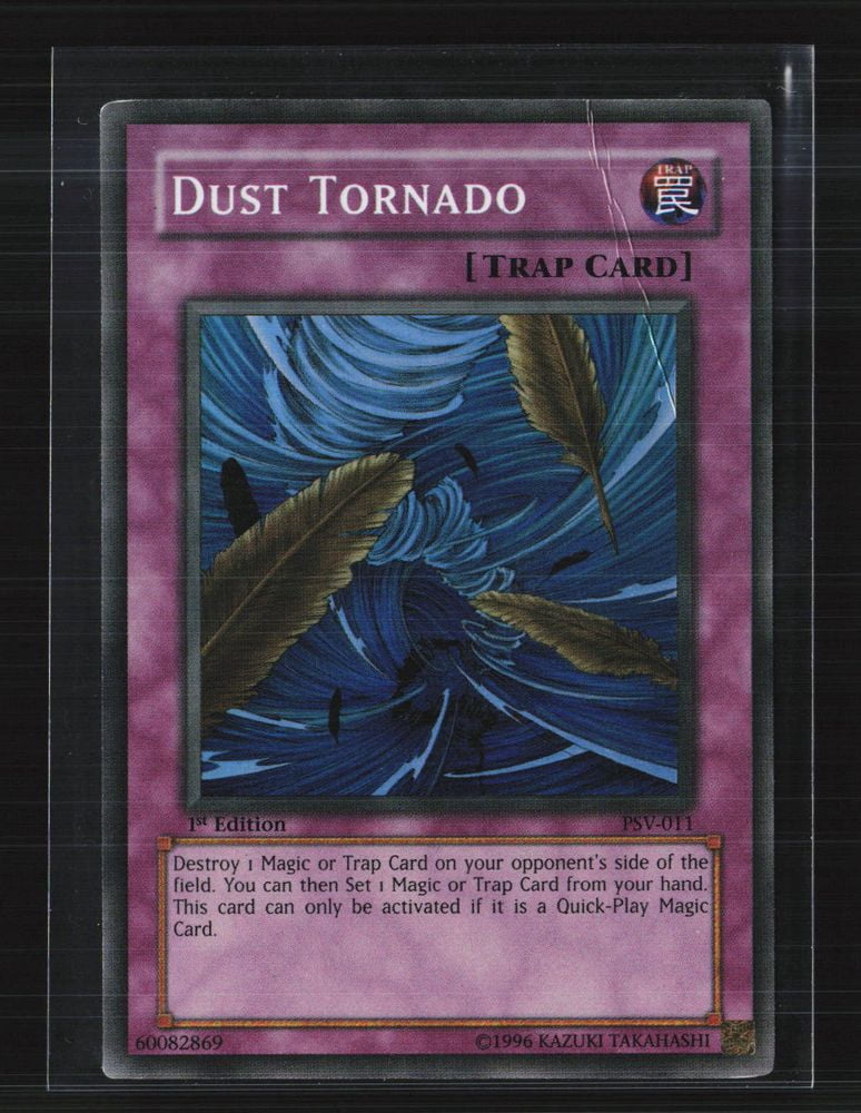 2002 Yu-Gi-Oh! Pharaoh's Servant Dust Tornado 1st Edition #PSV-011