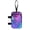 Purple Teal Galaxy Nebula, variant on COEQINE Forearm Crutch Bag Walking Cane Accesories Dark Red Plaid Elbow Crutch Storage Organizer, 2 Zippered Pockets, Lightweight, Hands-Free, for Adults & Seniors