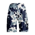 thumbnail image 4 of Hearthz Camo Cargo Shorts for Men Relaxed Fit Breathable Men's Shorts Athletic Hiking Camping Shorts Men with Zipper Pocket, 4 of 4