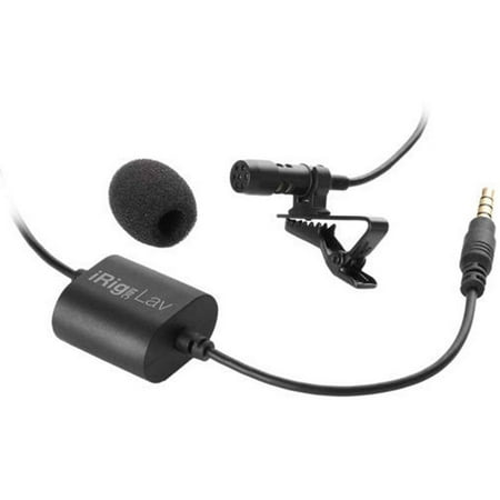 IK Multimedia - iRig Mic Lav Omnidirectional Condenser Lavalier Microphone