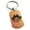 Rose, variant on Stainless Steel Buccaneer Privateer Pirate Engraved Dog Tag Keychain Keyring