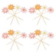 thumbnail image 5 of 40 piezas de adornos para cupcakes con diseño de margaritas, para primavera, cumpleaños, bodas, despedidas de soltera, baby shower, fiestas de cumpleaños, colores surtidos, 5 of 6