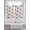 White, variant on Desert Sand Camel 2 Panel Kitchen Curtains for Small Windows, Summer Tropical Animals Vintage Beige Bathroom Tier Curtain, Short Window Treatment for Bedroom/Living Room 55"x24"