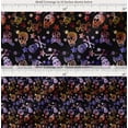 thumbnail image 2 of Soimoi Cotton Voile Fabric Star,Crossbones & Skull Halloween Print Sewing Fabric Yard 42 Inch Wide, 2 of 7