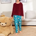 thumbnail image 6 of Susaid Hippo In Water Head Print Soft Teen Sleep Pants, Long Pajama Bottoms with Two Pockets and Elastic Waist, Designed for Ages 5-16-Small, 6 of 6