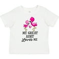 thumbnail image 3 of Inktastic My Great Aunt Loves Me with Two Flamingos Boys or Girls Toddler T-Shirt, 3 of 5