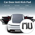 thumbnail image 2 of Pegatina antichoque de cuero para puertas de automóvil Unique Bargains para Nissan NV200 2000-2020, protector de borde lateral de puerta, accesorios interiores, negro, 2 piezas, 2 of 6
