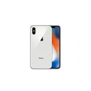Restored iPhone X 64GB Silver (Unlocked) (Refurbished)