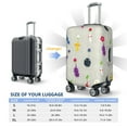 thumbnail image 4 of Saiise Pikmin Luggage Suitcase Covers Elastic Washable Luggage Protector Travel Suitcase Protective Cover For Unisex Fits 18-32 Inch Luggage(No luggage included), 4 of 7