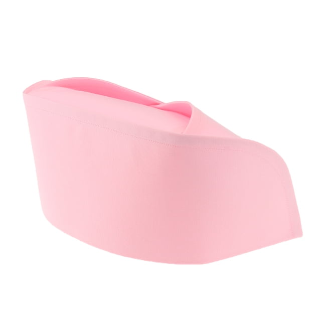 Sombrero de Enfermera Ropa Accesorios Mujer Disfraz Duraduro Cómodo Poliéster Rosa (grueso) Sunnimix Sombrero de enfermera para mujer