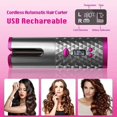 thumbnail image 4 of Rizador de pelo automático inalámbrico con sensor antienredos y calor ajustable para cabello largo o corto., 4 of 5