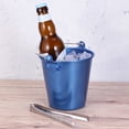 thumbnail image 3 of unbranded Para Hielo Azul De Aluminio Con Pinzas Ideal Para Bar Restaurantes Y Eventos, 3 of 8