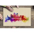 thumbnail image 3 of Cincinnati, Ohio, Skyline Abstract (19x27 inches, Premium 500 Piece Jigsaw Puzzle for Adults and Family, Made in USA), 3 of 4