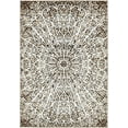 thumbnail image 2 of Unique Loom 3137744 4 x 6 ft. Grace Sofia Rectangular Rug, Brown, 2 of 2