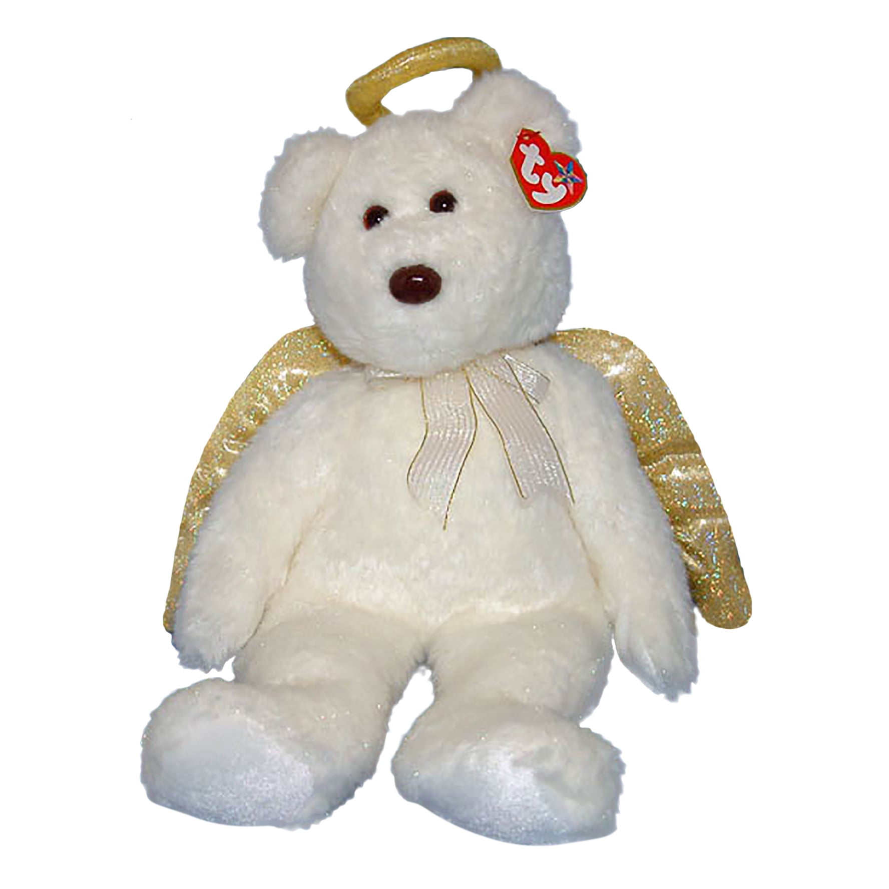 Bearington Peace Plush Stuffed Animal Angel Teddy Bear 12" 