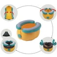 thumbnail image 3 of Portable Folding Compact Unisex Travel Potty for Toddler Boys & Girls by BlueSnail (Yellow), 3 of 8