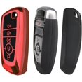 thumbnail image 7 of Key Fob Cover Compatible with Ford Explorer Fusion Escape Edge Expedition Mustang F150 F250 F350 F450 F550 Bronco Keychain Case Holder Protector,Red, 7 of 7