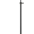 thumbnail image 3 of Metal Round 62" Floor Lamp with Adjustable Pole, Dark Bronze- Saltoro Sherpi, 3 of 5