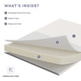 thumbnail image 4 of Modway Mila 6" Modern Style Memory Foam Full Mattress in Gray, 4 of 11