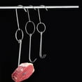 thumbnail image 5 of Stainless Steel Meat Double Hook for Poultry Roast Duck Bacon Sausage Hams Hanging Hook Grill Hanger for Drying Cooking BBQ, 5 of 9