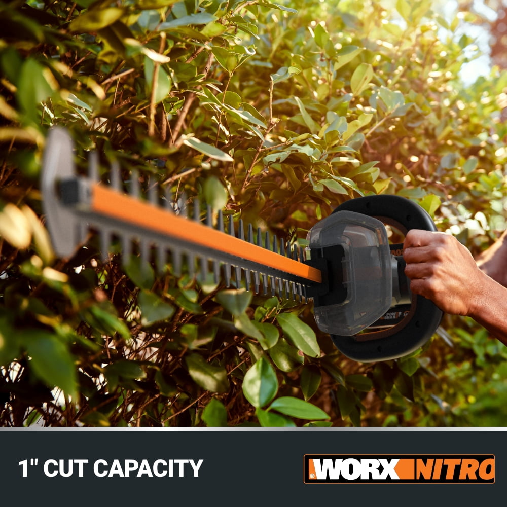 Worx Nitro WG286.9 40V Power Share 24" Cordless Hedge Trimmer (Battery & Charger Not Included)