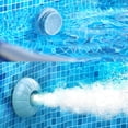 thumbnail image 4 of Above Ground Swimming Pool Inlet & Outlet Water Replacement Parts Kit, Includes 1.5" Inlet Nozzle, 1.25" Outlet Strainer, Dual Split Hose Plunger Valve & Shut Off Valve, 4 of 7
