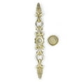 thumbnail image 4 of Tirador de puerta para cajón de armario Royal Antique, 175 mm, 2 colores, plateado Plata, 4 of 9