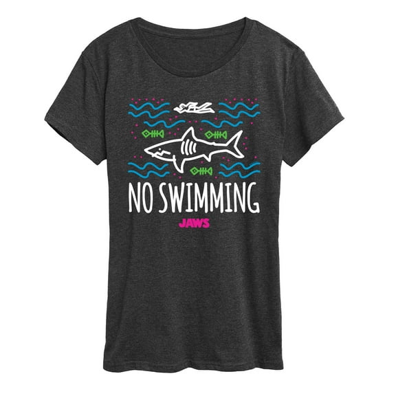 Jaws - No Swimming - Women's Short Sleeve Graphic T-Shirt